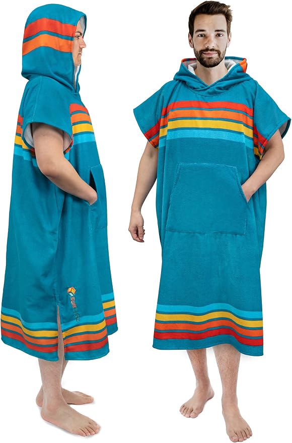 SUN CUBE Surf Poncho Changing Robe by SUN+CUBE
