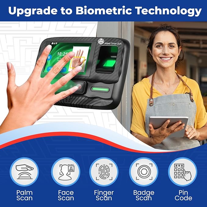 Biometric Time Clock for Employees Attendance - Image 3