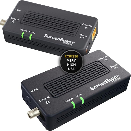 ScreenBeam Bonded MoCA 2.5 Network Adapter by ScreenBeam