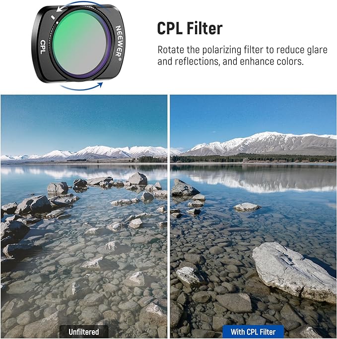 NEEWER HD CPL ND16 ND64 ND256 Filter Kit Compatible - Image 4