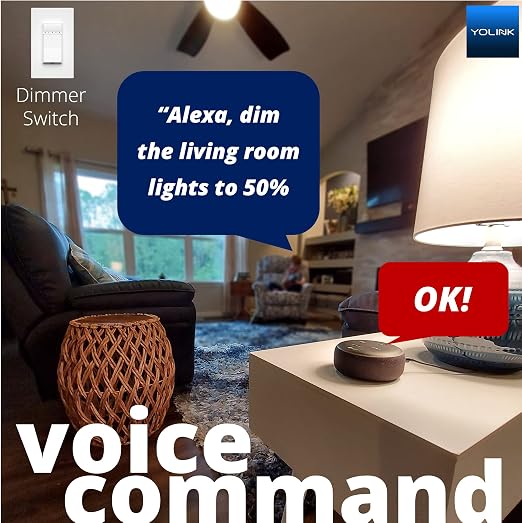 YoLink Smart Dimmer Switch, IFTTT Integration, Neutral Wire & YoLink Hub is - Image 7