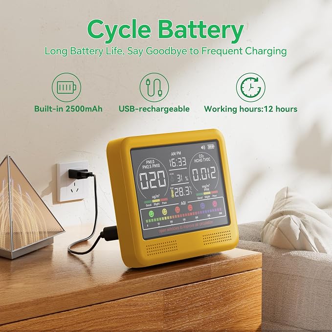 16-in-1 Indoor Air Quality Monitor - Image 3