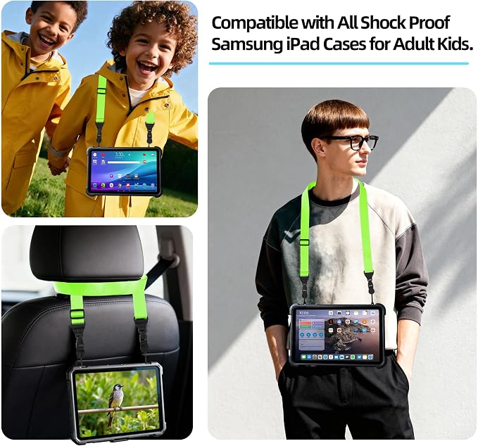 Adjustable iPad Strap:Comfortable Nylon Neck Strap Lanyard - Image 5