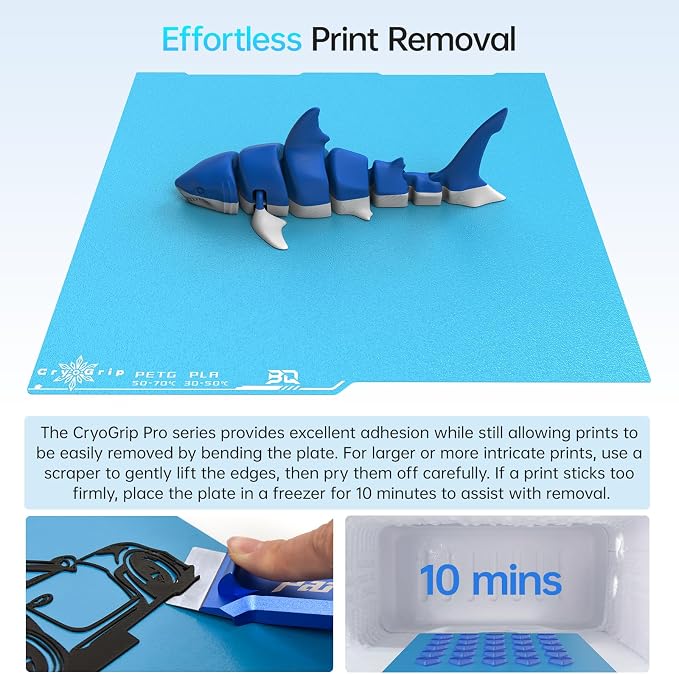 BIQU CryoGrip Pro Frostbite for Kobra 3 Combo 3D Printer 250x250mm Cold Build - Image 5