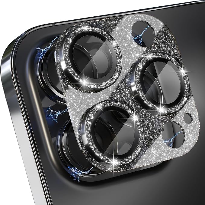 Choiche for iPhone 14 Pro/iPhone 14 Pro Max Camera Lens Protector, Bling Camera by Choiche