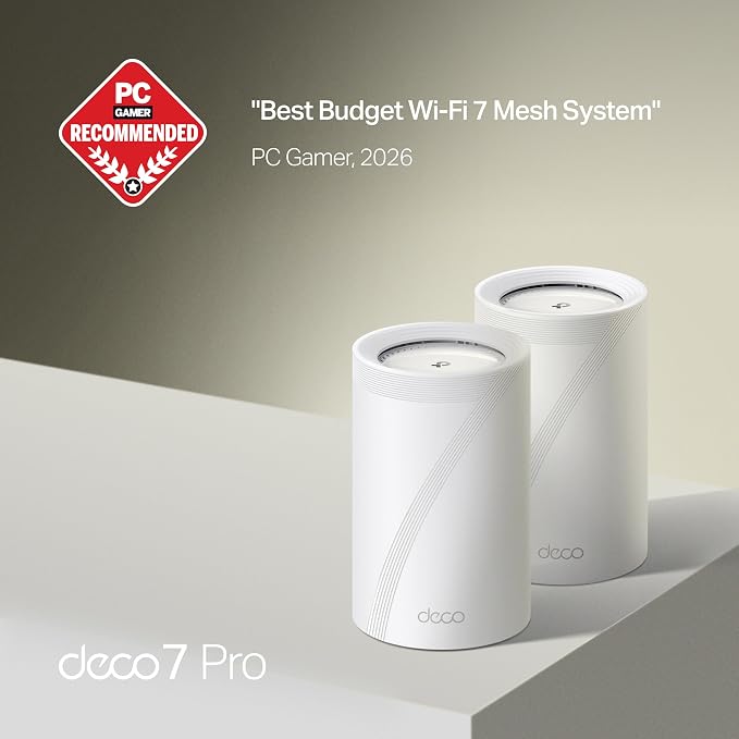 TP-Link Deco 7 Pro BE63 Tri-Band WiFi 7 BE10000 Whole Home Mesh System- - Image 2