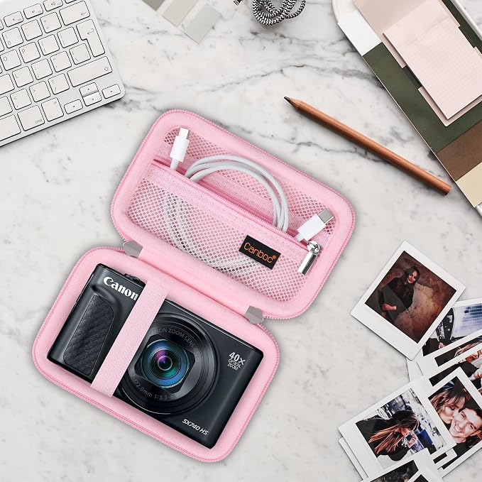 Canboc Carrying Case for Canon PowerShot SX740/ SX730/ SX720/ SX620/ G7X Mark - Image 7