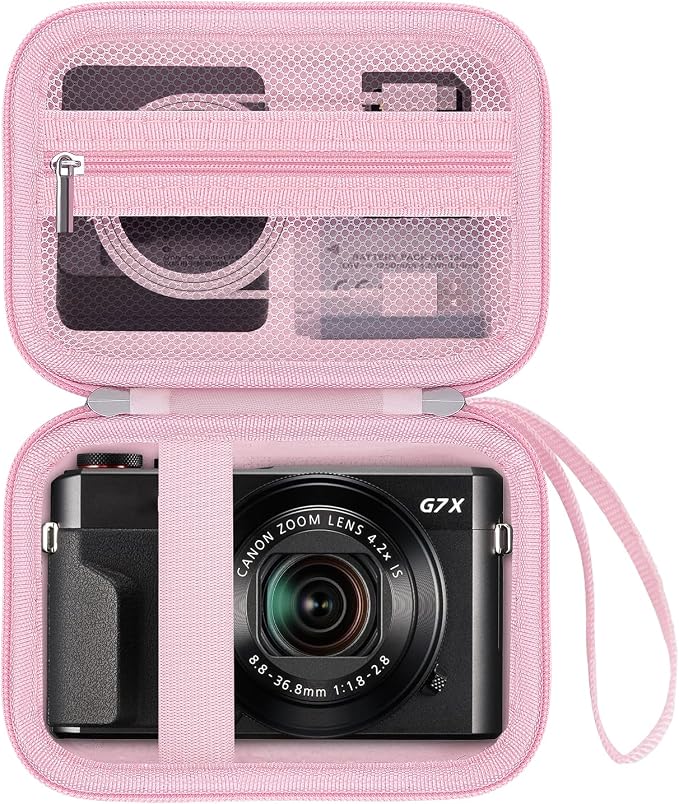 Camera Case for Canon PowerShot G7X Mark III/ G7 X Mark II/ SX740 hs Digital by HESPLUS