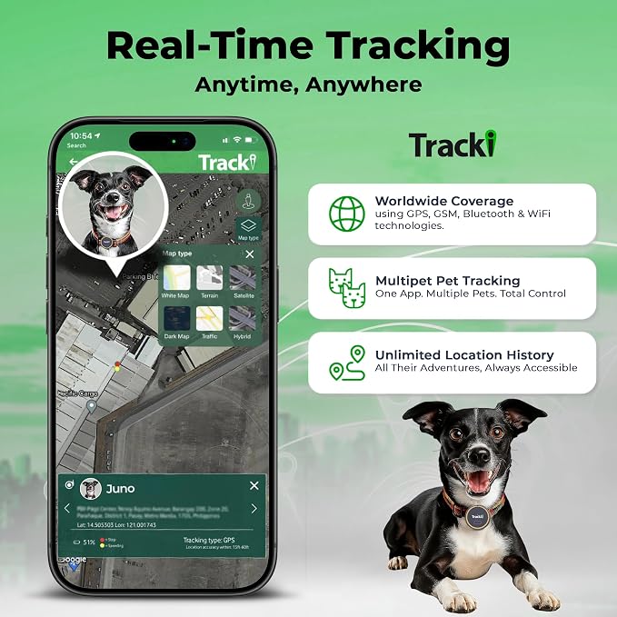 Tracki Dog Tracker, Subscription Required, Cancel Anytime – Keep Your Dog Safer - Image 3