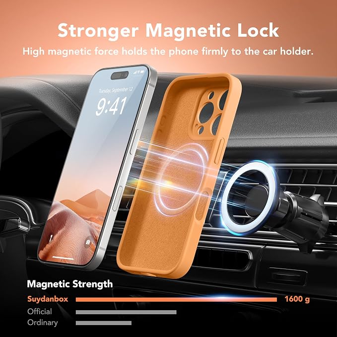 Magnetic for iPhone 16 Pro Max Case, Compatible - Image 3
