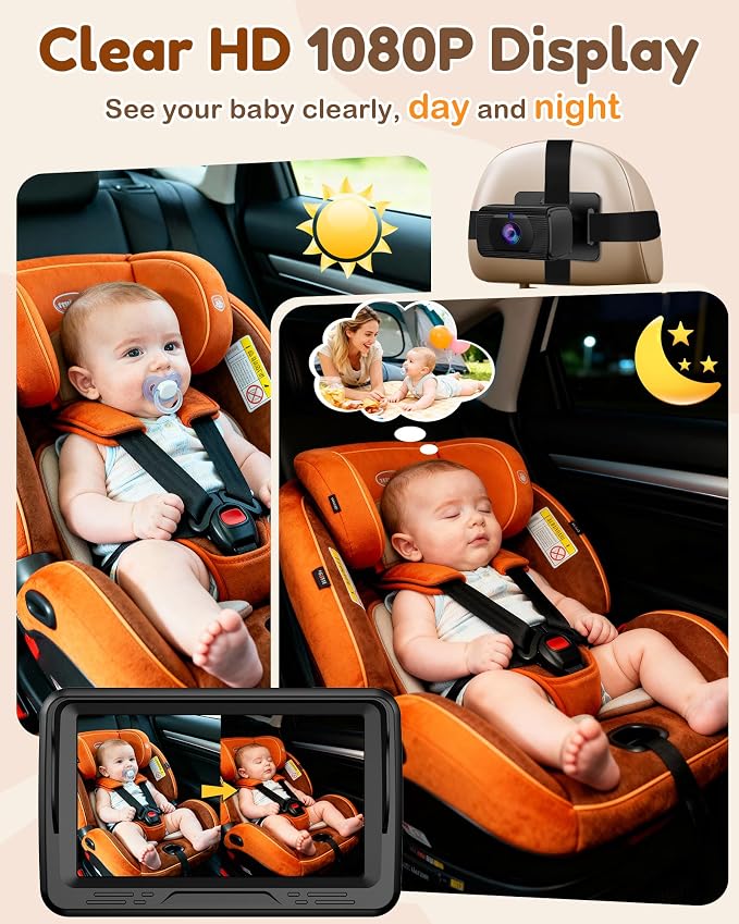 Rohent Baby Car Camera HD 1080P - Image 4