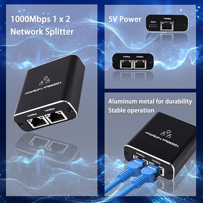 LIEZHUA 1000Mbps Network Splitter - Image 4