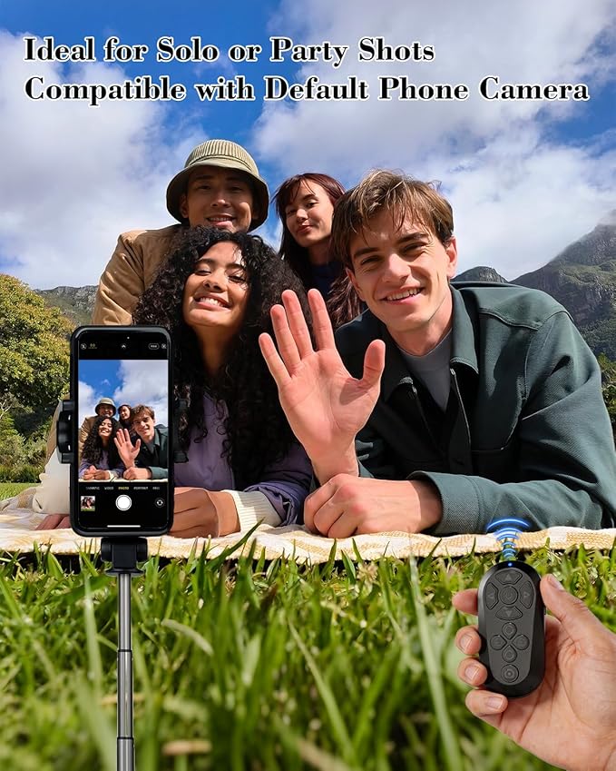 Bluetooth Remote Controller for TikTok Scrolling/Camera/Video Recording/Kindle - Image 6