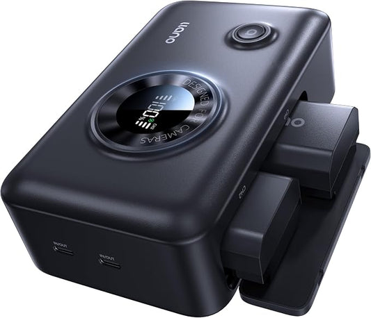 2 Pack NP-FZ100 Batteries and 2-in-1 Dual Fast Camera Charger by TheHorizonofPossibility