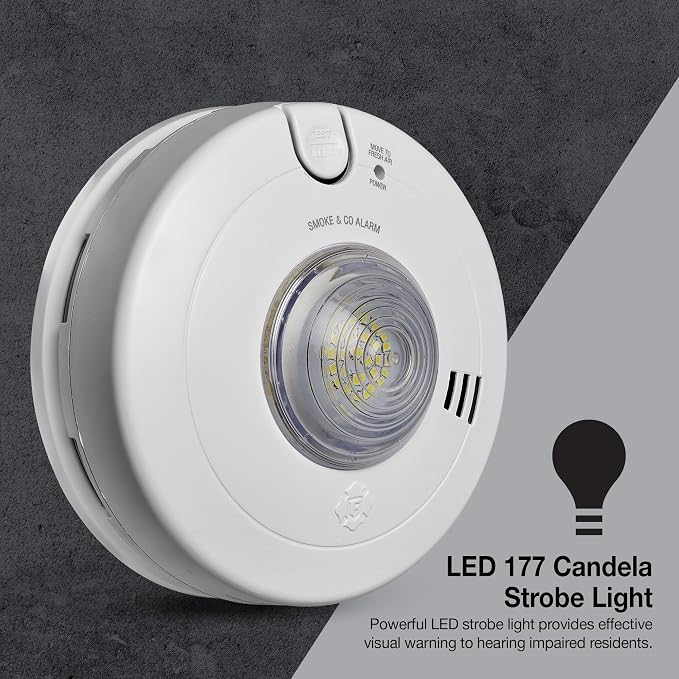 First Alert BRK Hardwire Combination Smoke & Carbon Monoxide Alarm - Image 3