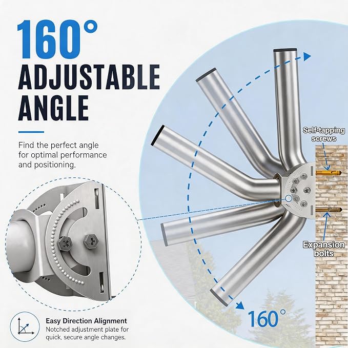 430 Stainless Steel Antenna Mount - Image 3