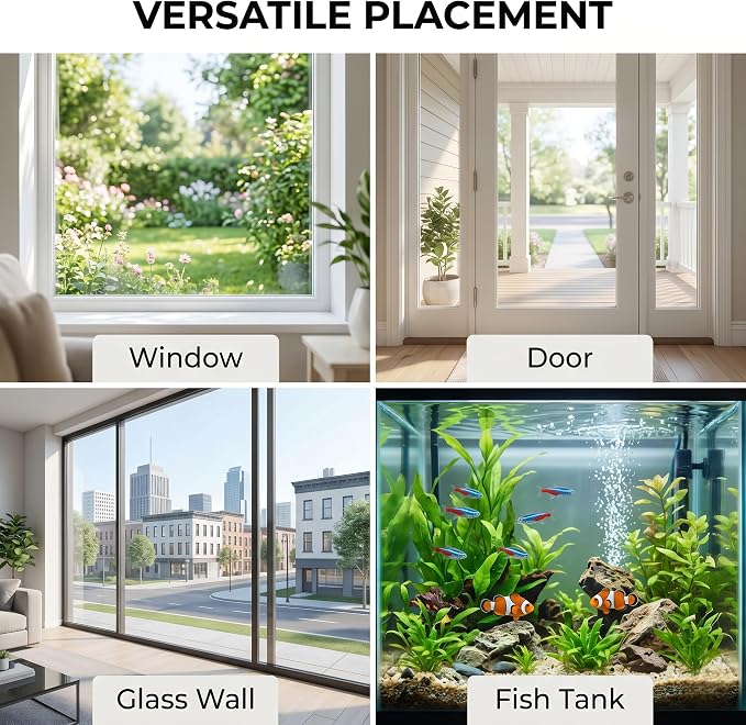 4MP 2K Window Camera, No Glare Thru-Glass Full-Color Night Vision, 2.4GHz & - Image 6