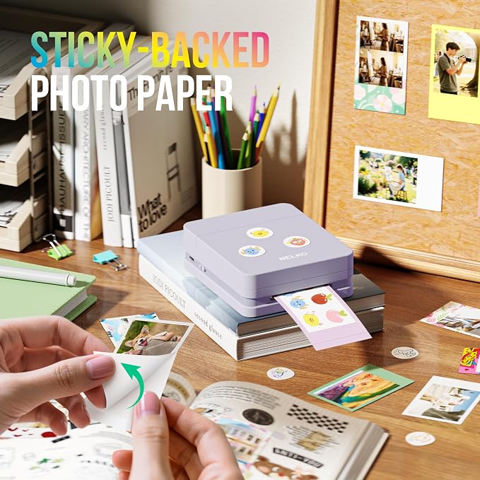 Nelko Photo Printer, 2x3 Portable Wireless Smartphone Printer, PP01 Mini Color - Image 2