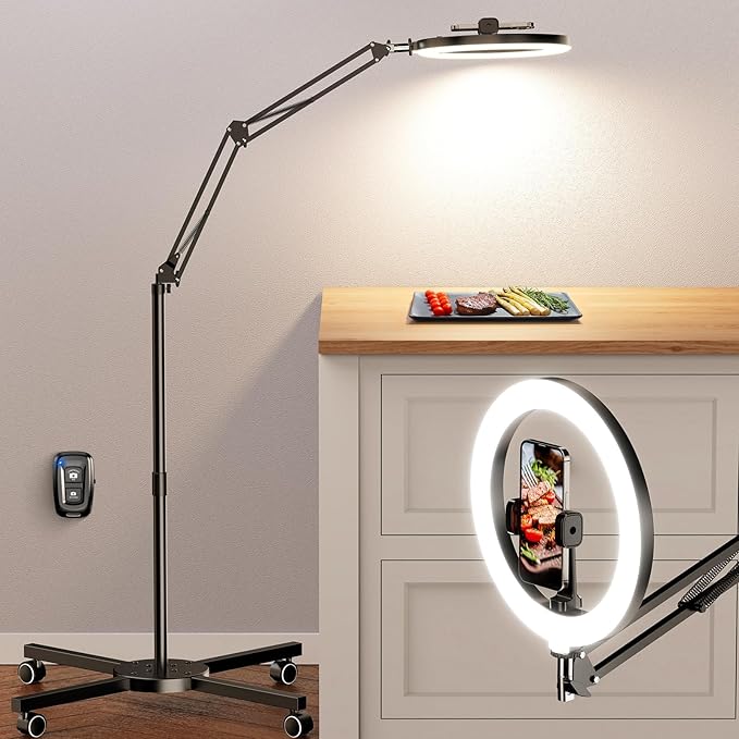 LUXSURE Ring Light Tripod for iPhone by LUXSURE