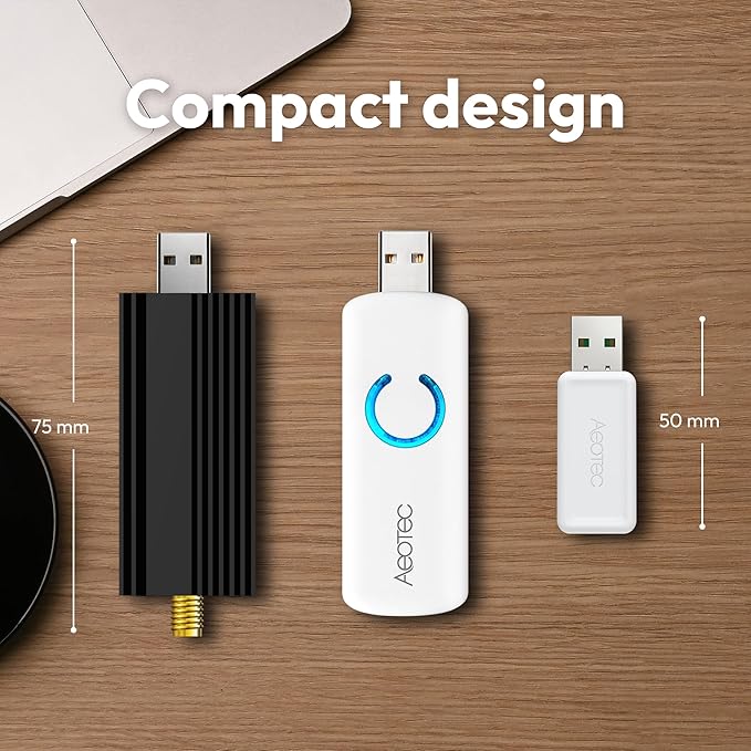 Z-Stick 10 Pro - Zigbee 3.0 & Z-Wave 800 Series USB Adapter - Works - - Image 3