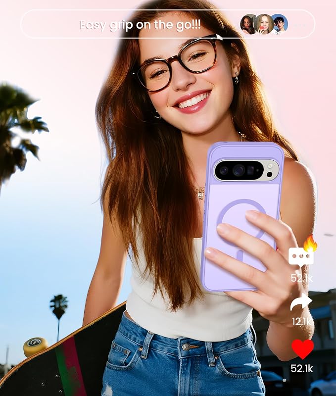 FNTCASE for Google Pixel 10 Pro Case: for Pixel 10 Case Translucent Matte Cases - Image 8