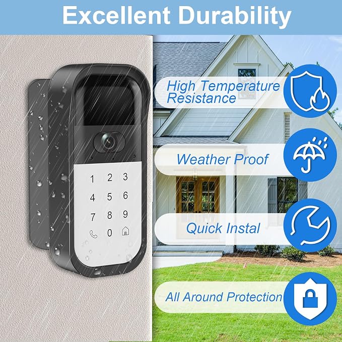 Swivel Mount for myQ Smart Garage Video Keypad, Angled Adjustable 40 to 140 - Image 4