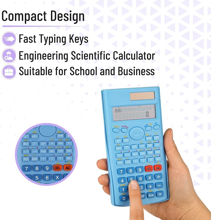Mr. Pen- Scientific Calculators, 2 Line Display, Fraction and Statistics - Image 5