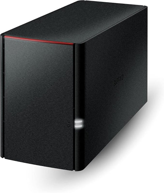 BUFFALO LinkStation SoHo 220 2-Bay Personal Cloud Office NAS 8TB by BuffaloAmericas