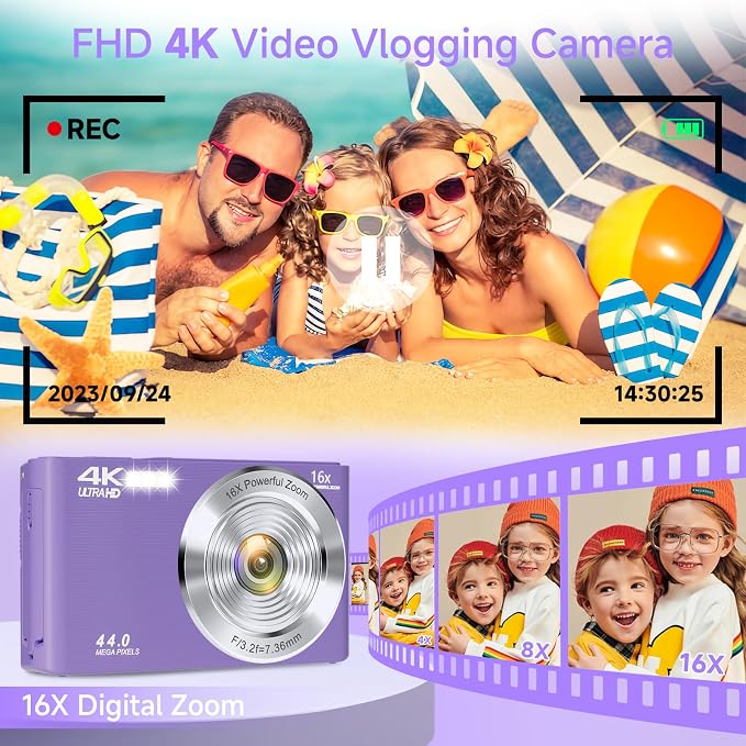 Digital Camera, FHD 4K Digital Camera - Image 3