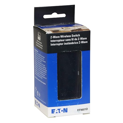 Eaton Z-Wave Plus RF9601DBK Wireless Switch, Single Pole - Image 4
