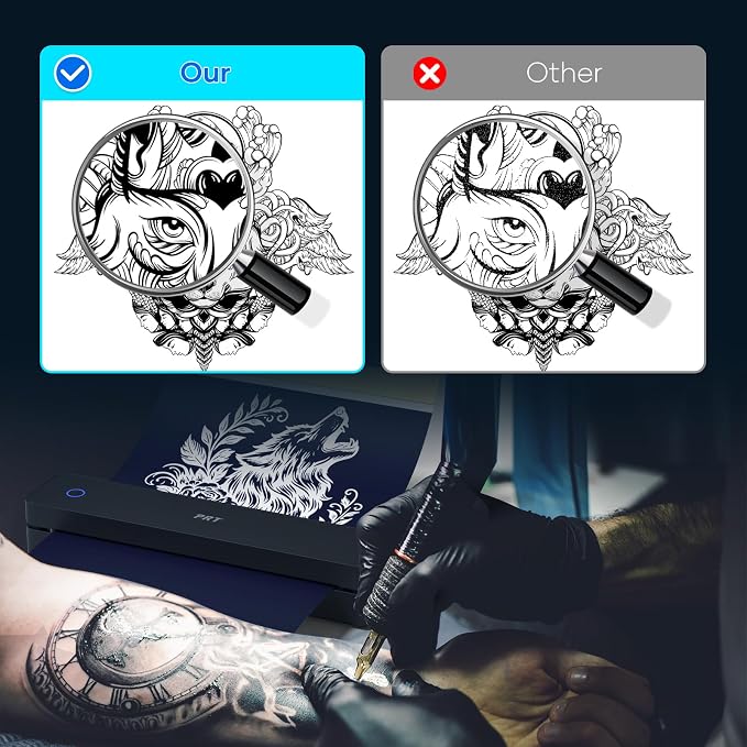 PRT Tattoo Stencil Printer Wireless - Image 6