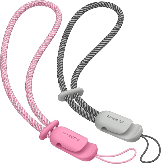 SURPHY 2 Pack Phone Lanyard for Cellphone Case, Phone Wrist Strap for Case by SURPHY