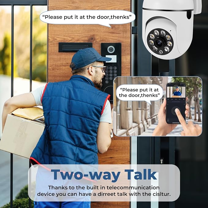 Security Camera Wired, 2.4G/5G Indoor Outdoor Wireless Cameras - Image 7