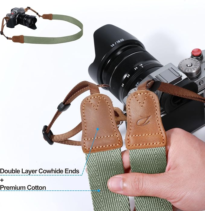 Padwa Lifestyle Light Green Camera Strap - Image 4