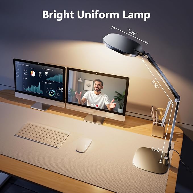 LitONES LED Desk Lamp for Home Office, 15W Desk Light - Image 7