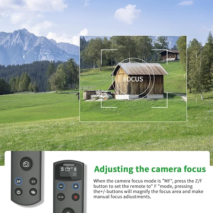 for Sony Camera Rechargeable Remote Control Wireless Shutter Release Compatible - Image 5