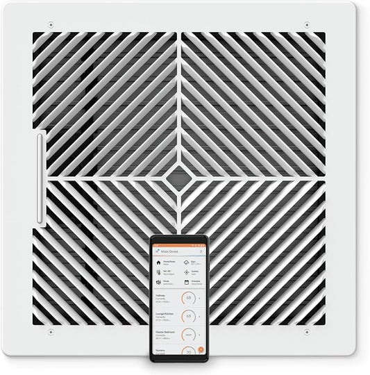 Flair Smart Register Supply Vent 12x12, AC Vent Cover by Flair
