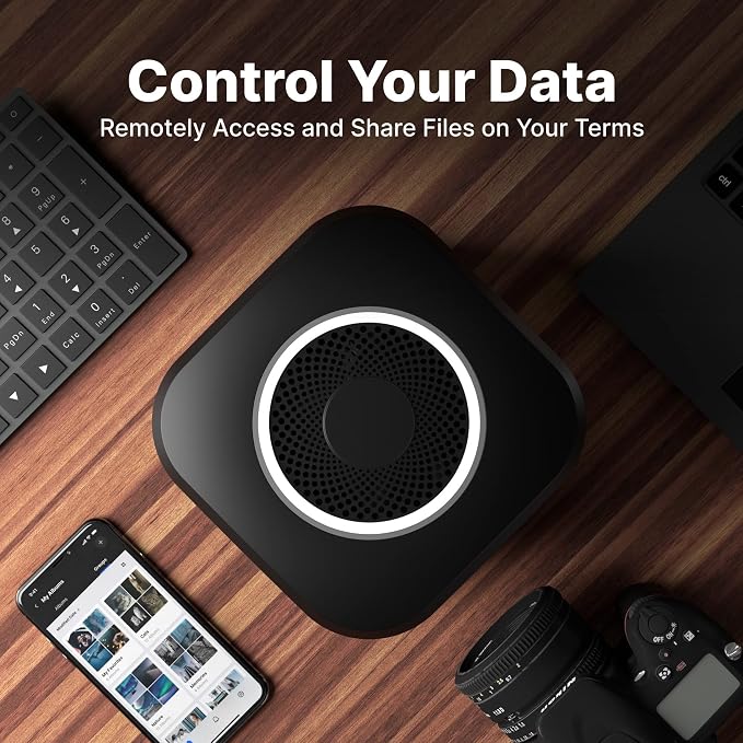 AmberPRO Personal Cloud Storage Device + AC2600 WiFi Router. Dual 2TB Hard - Image 8