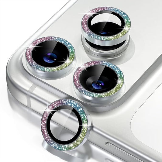 Misea Compatible for iPhone 17 Pro/iPhone 17 Pro Max Camera Lens Protector Bling by Misea