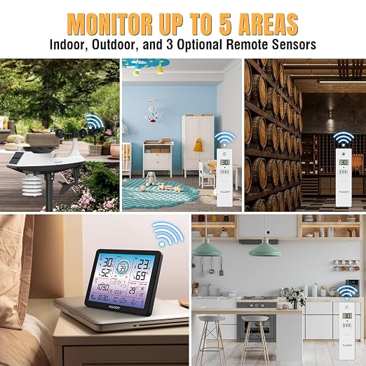 Raddy VP7 5-in-1 Weather Station Wireless - Image 6