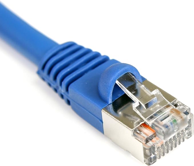 StarTech.com 10 ft Cat5e Blue Snagless Shielded RJ45 F/UTP Cat 5e Patch Cable - - Image 2