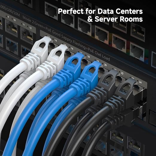 Cable Matters 10Gbps Snagless Short Shielded Cat 6A Ethernet Cable - 1ft - Image 8