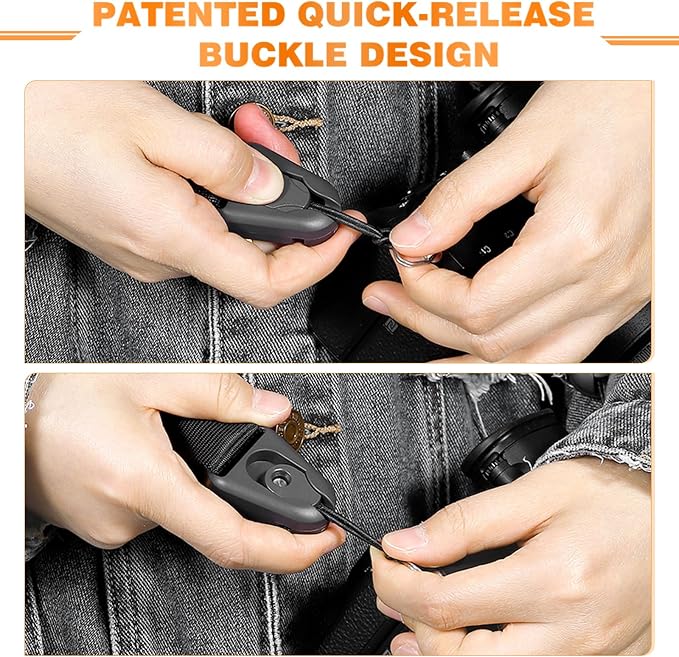 Camera Shoulder Strap Quick Release and Connection Wide Camera Neck Straps Long - Image 4