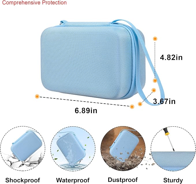 Elonbo Carrying Case for iHealth Track Smart Upper Arm Blood Pressure Monitor - Image 3