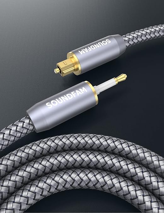 Toslink to Mini Toslink Cable Optical Audio Cable - Image 7
