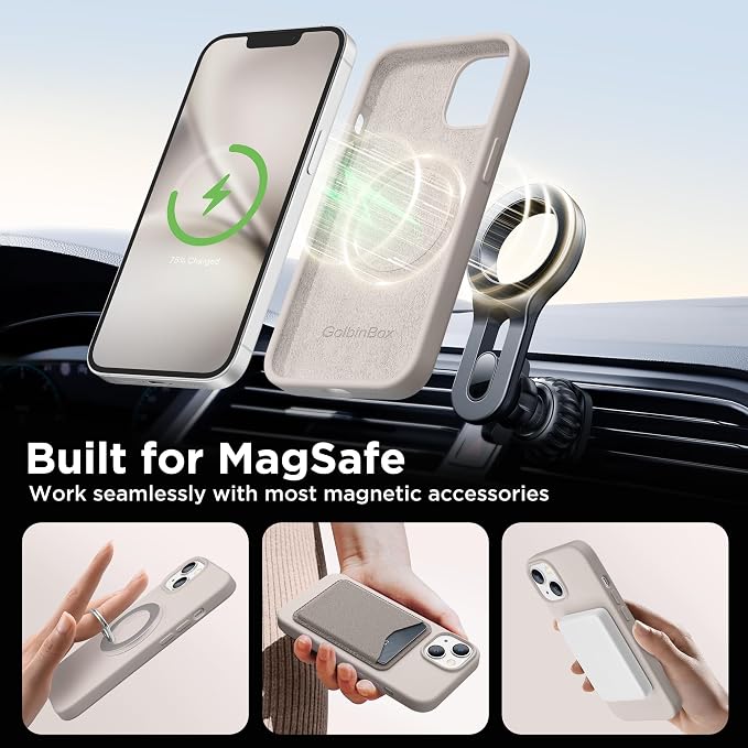 GolbinBox Magnetic for iPhone 13 Case & iPhone 14 Case, Compatible - Image 4