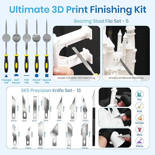 184Pcs 3D Printer Tools Kit - Image 8