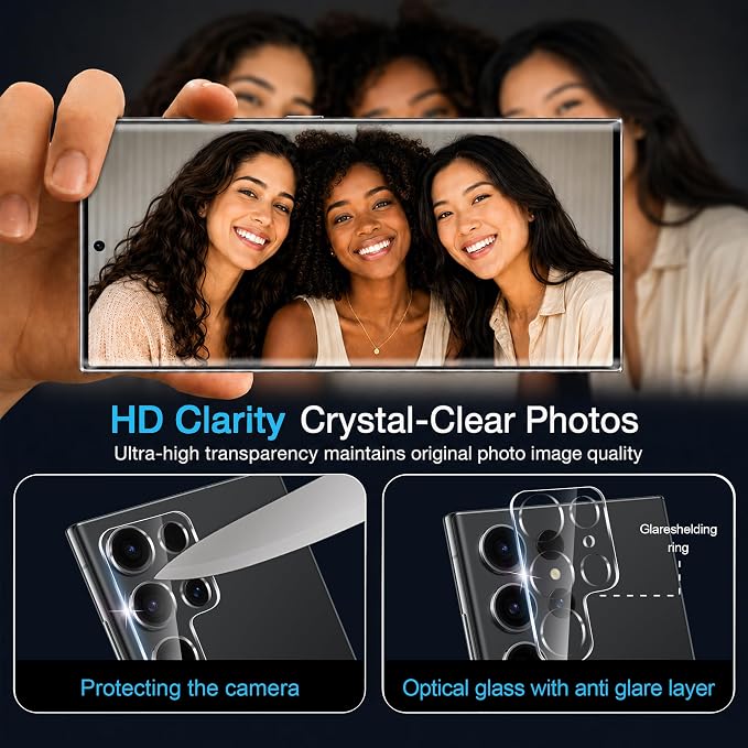 for Samsung Galaxy S22 Ultra Screen Protector 5G, Ultrasonic Fingerprint - Image 5