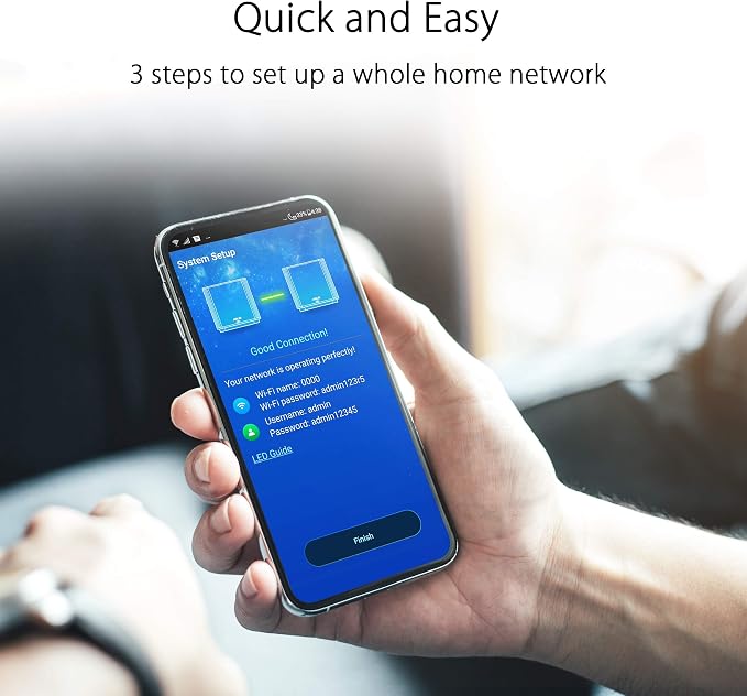 ASUS ZenWiFi AX Whole-Home Tri-Band Mesh WiFi 6 System - Image 5