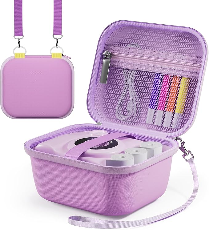 ProCase Kid Instant Print Camera Case, Portable Hard Carrying Storage by ProCase